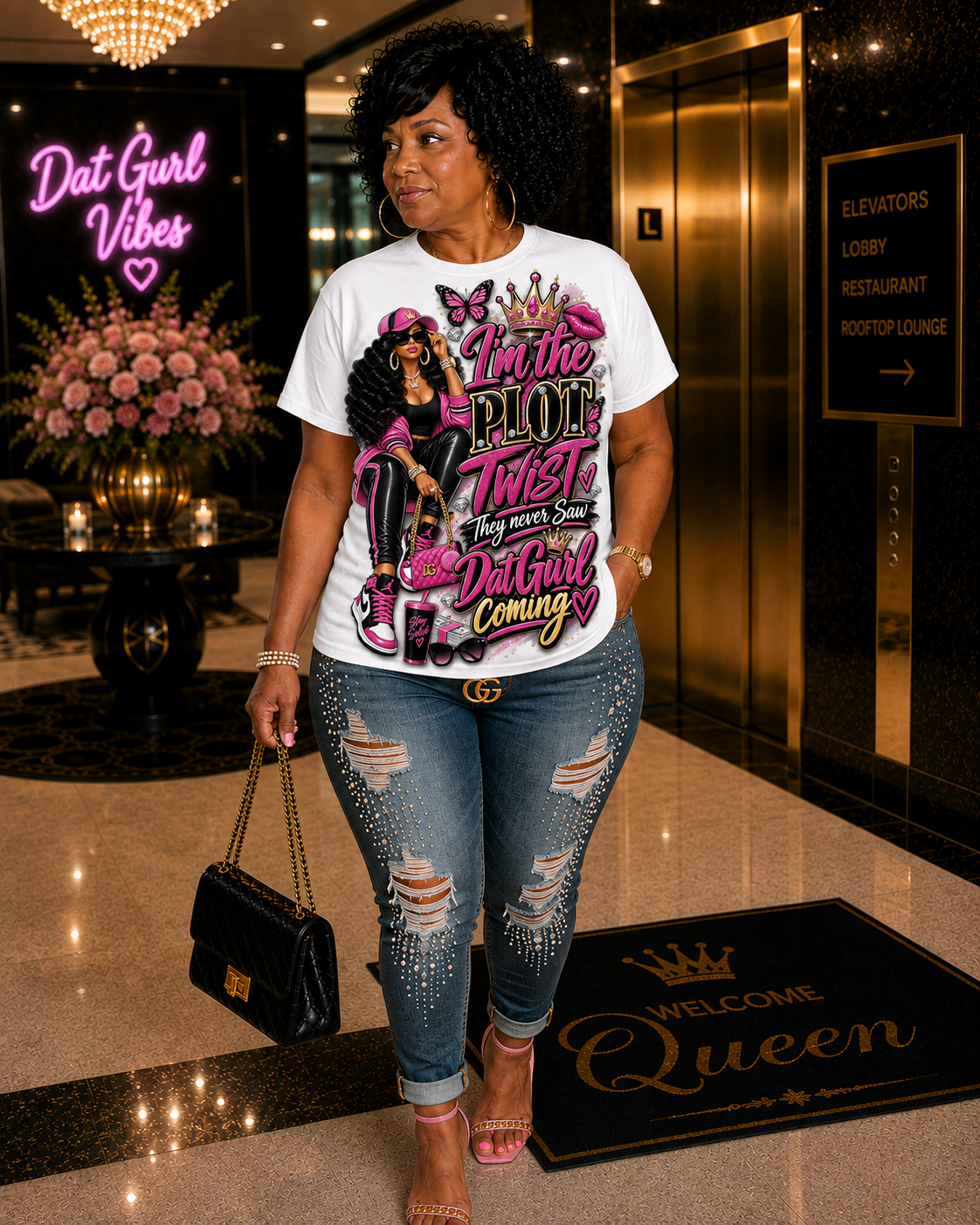 The Plot Twist Tee
