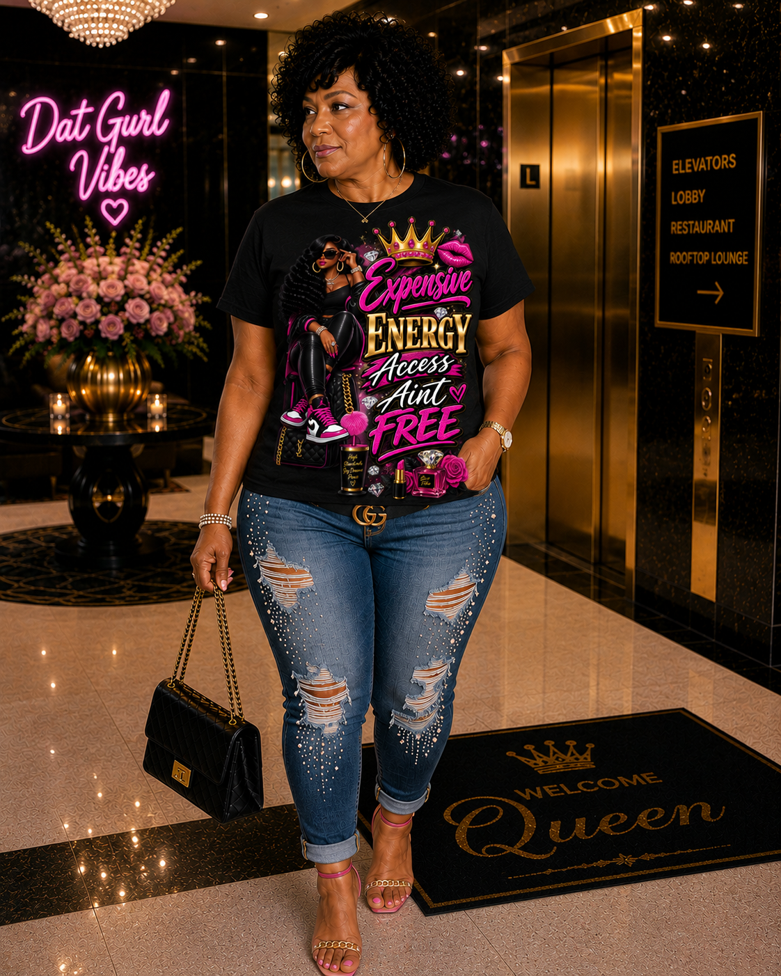 Expensive Energy tee
