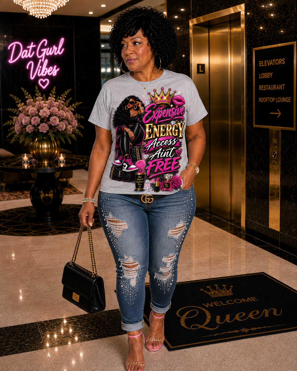 Expensive Energy tee