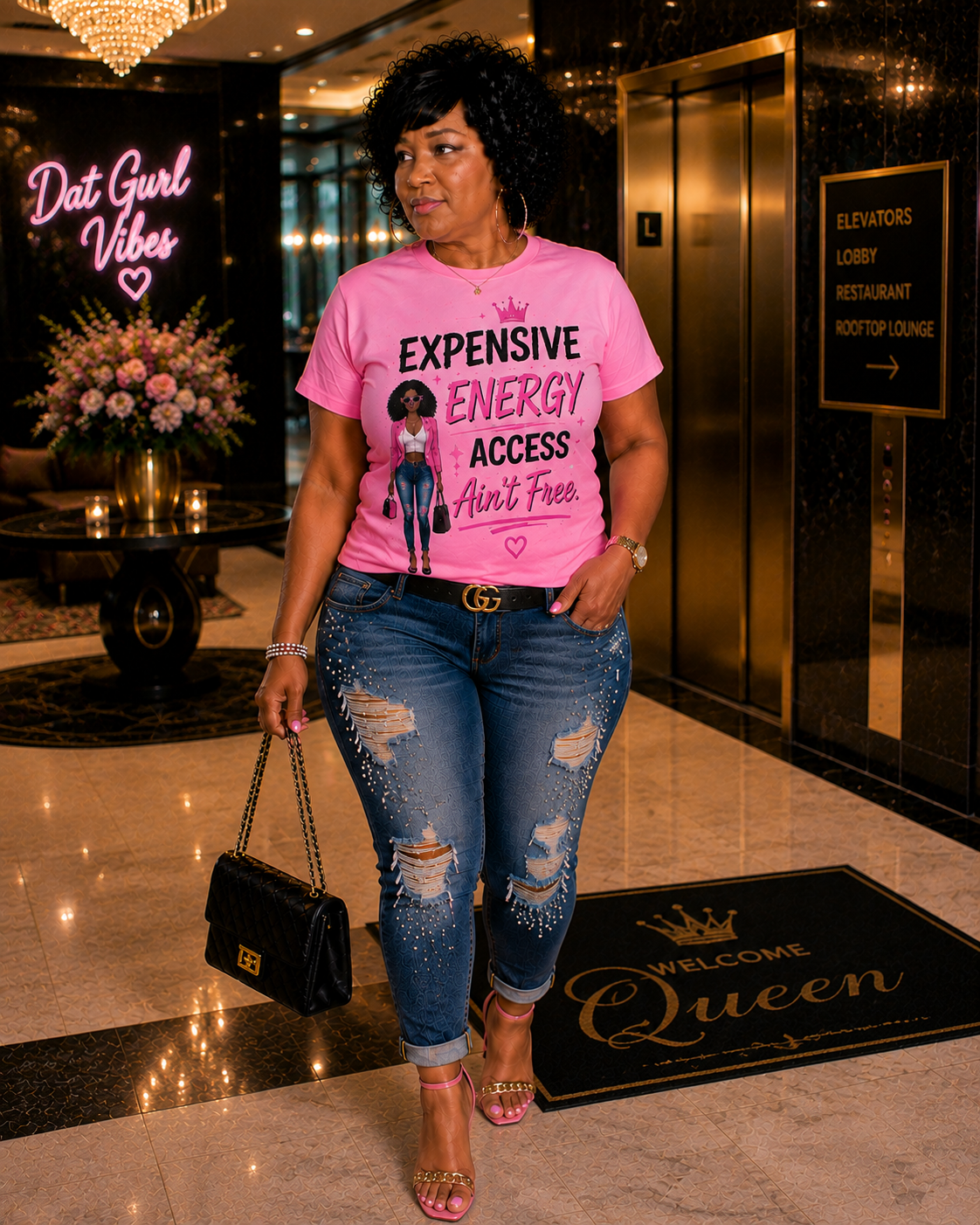 Expensive Energy tee