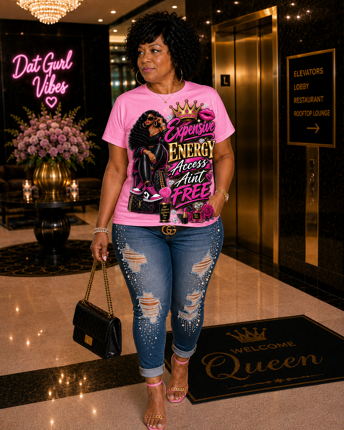 Expensive Energy tee