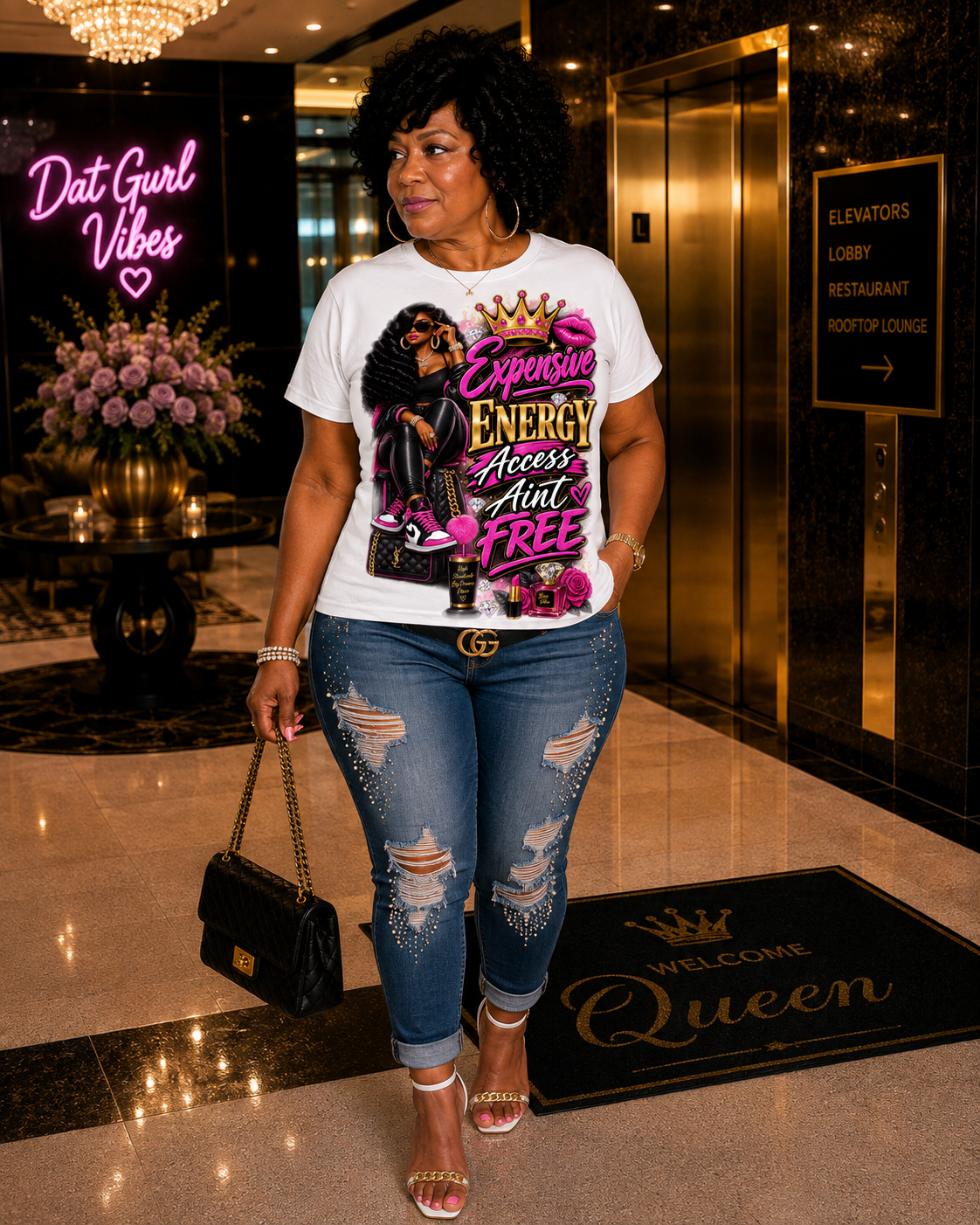 Expensive Energy tee