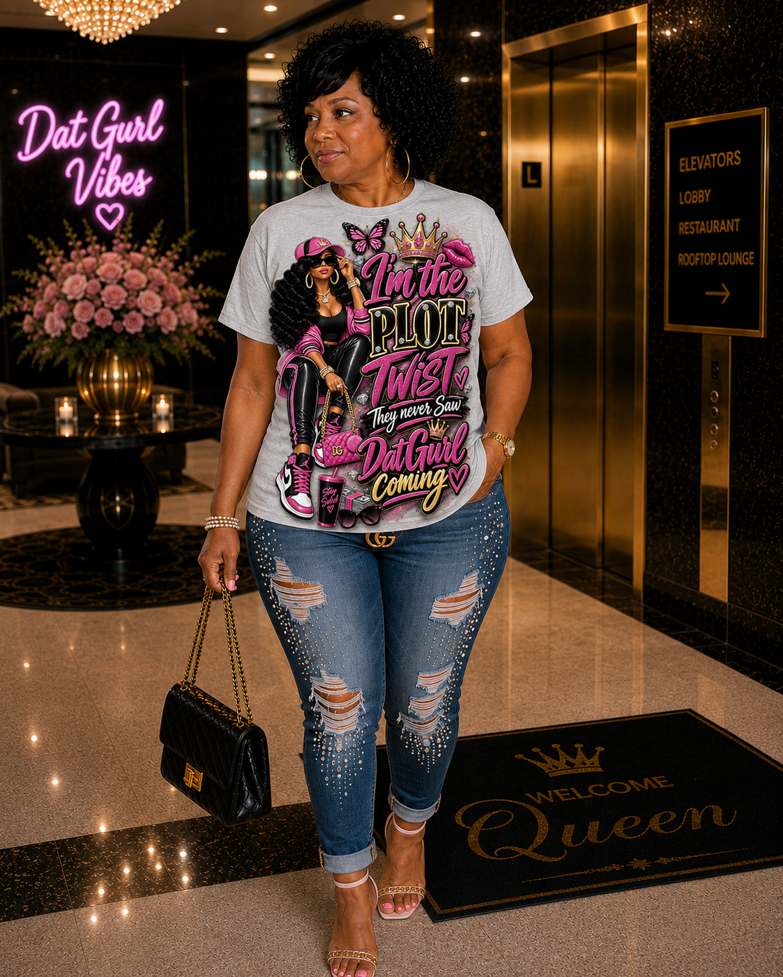 The Plot Twist Tee