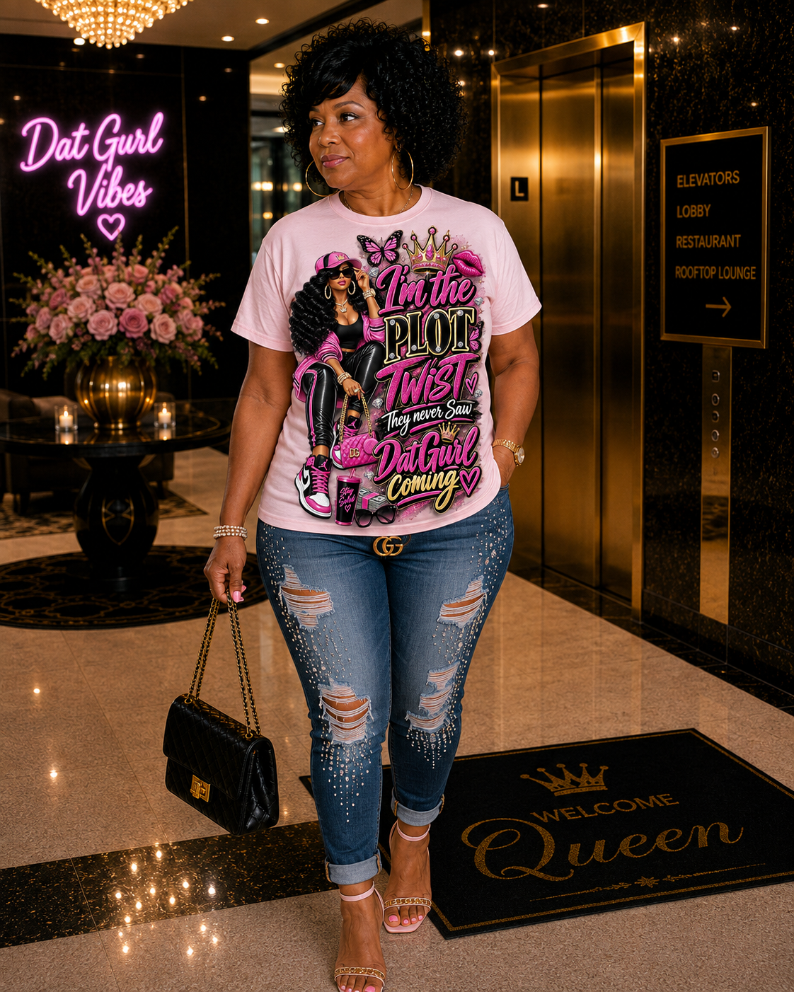 The Plot Twist Tee