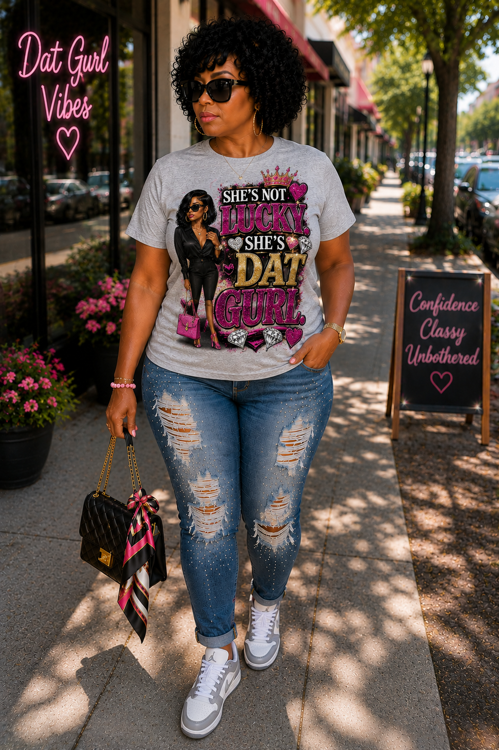 Dat Gurl She's Not lucky T-Shirt